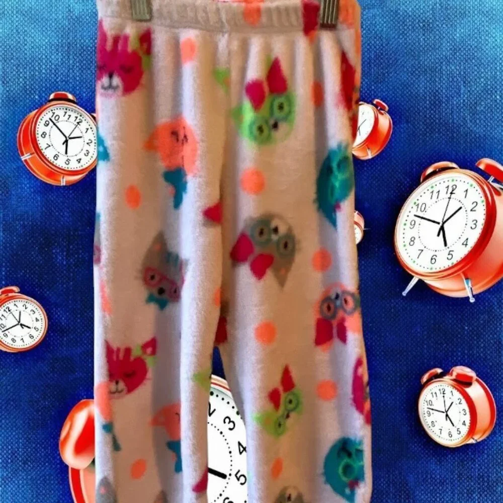 Adorable Animal Face Pajama Pants